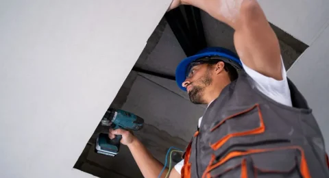 How to Fix a Water Damaged Ceiling